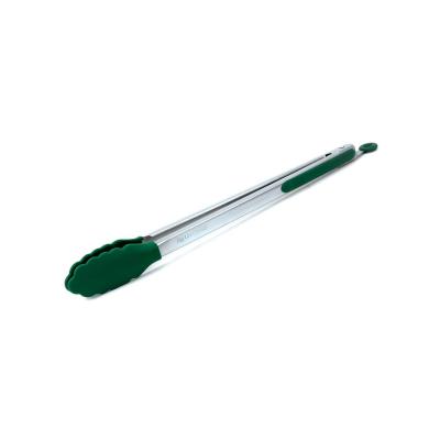 Big Green Egg Stainless Steel BBQ Tongs - Silicone Grill tongs