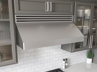 48" Zephyr Pro Collection Tempest I Under Cabinet Range Hood in Stainless Steel - AK7048CS