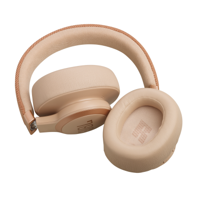 JBL Live 770NC Wireless True Adaptive Noise Cancelling Over-Ear Headphones in Sand - JBLLIVE770NCSATAM