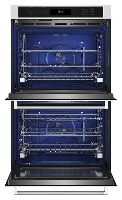 30" KitchenAid Double Wall Oven with Air Fry Mode - KOED530PWH