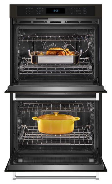 30" KitchenAid Double Wall Oven with Air Fry Mode - KOED530PBS