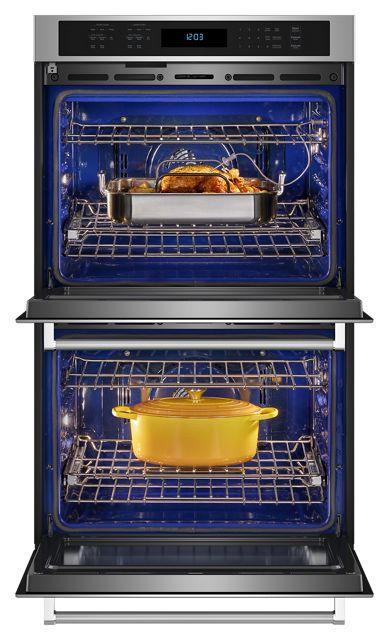 30" KitchenAid Double Wall Oven with Air Fry Mode - KOED530PPS