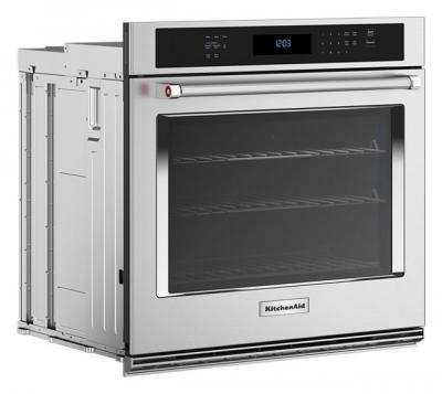 30" KitchenAid Single Wall Oven with Air Fry Mode - KOES530PPS