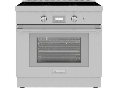 36" Thermador Liberty Induction Freestanding Range Cooker Stainless Steel - PRI36LBHC