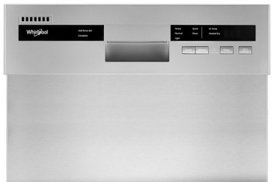 Whirlpool Built-in Small Space Compact Dishwasher - WDPS5118PM
