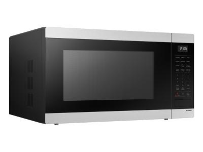 24" Samsung 1.9 Cu. Ft Countertop Microwave with Sensor Cooking in Stainless Steel - MS19DG8500SRAC