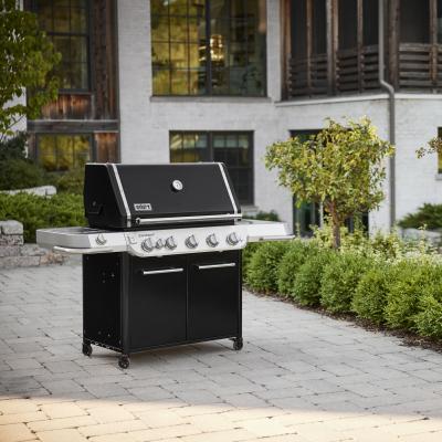 Weber Summit FS38 E Freestanding Liquid Propane Gas Grill in Black - Summit FS38 E BLK LP