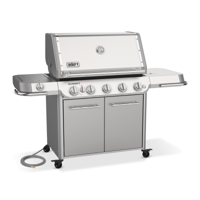 Weber Summit FS38 S Freestanding Natural Gas Grill in Stainless Steel - Summit FS38 S NG