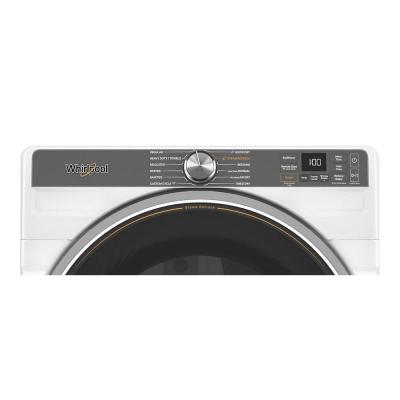 Whirlpool 7.4 Cu. Ft. Front Load Dryer With Wrinkle Shield Option in White - YWED6720RW