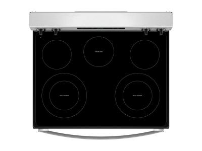 30" Whirlpool 5.3 Cu. Ft. Freestanding Electric Range with Steam Clean - YWFES3330RZ