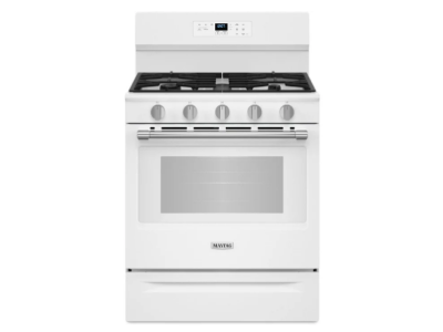 30" Maytag 5.0 Cu. Ft. Convection Gas Range With No Preheat Air Fry - MFGS6030RW