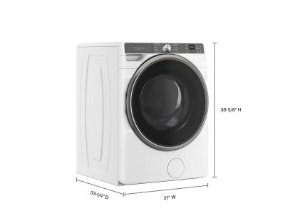 27" Whirlpool 5.8 Cu. Ft. Front Load Washer with WiFi Connectivity - WFW6720RW