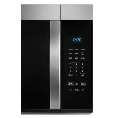 30" Whirlpool 1.7 Cu. Ft. Over The Range Microwave with 900-Watts Cooking Power in Stainless Steel Finish - YWMMS3130RS