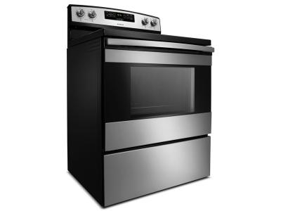 30" Amana Electric Range with Bake Assist Temps - YACR4303MFW