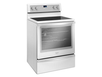 30" Whirlpool 6.4 Cu. Ft. Freestanding Electric Range With True Convection - YWFE745H0FH