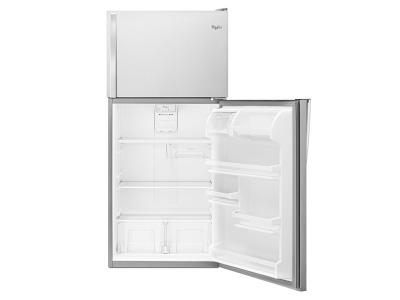 30" Whirlpool 18.2 Cu. Ft. Top-Freezer Refrigerator with Flexi-Slide Bin - WRT318FZDM