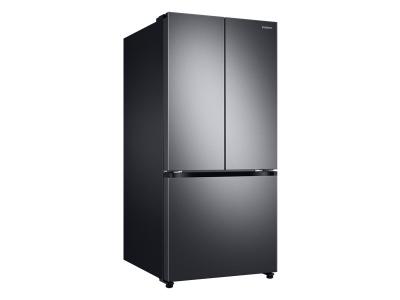 33" Samsung 24.5 Cu. Ft. French Door Refrigerator in Black Stainless Steel - RF25C5551SG/AA