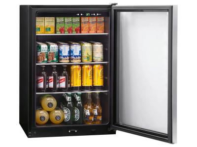 22" Frigidaire 4.6 Cu. Ft. FreeStanding Beverage Center with Glass Door in Stanless Steel - FRYB4623AS