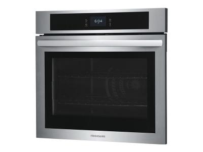 30" Frigidaire 5.3 Cu. Ft. Single Electric Wall Oven With Fan Convection In Stainless Steel - FCWS3027AS