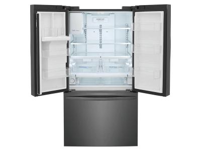 36" Frigidaire 27.8 Cu. Ft. French Door Refrigerator In Black Stainless Steel - FRFS2823AD