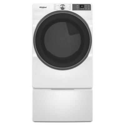 27" Whirlpool 7.4 Cu. Ft. Front Load Electric Dryer with Wrinkle Shield Option - YWED5720RW