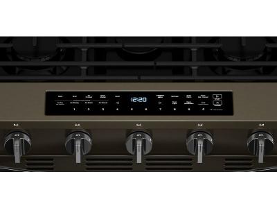 30" Whirlpool Smart Slide In Gas Range with Air Cooking Technology - WSGS7530RV