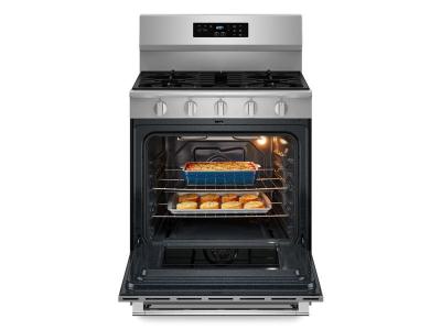 30" Maytag 5.0 Cu. Ft. Convection Gas Range With No Preheat Air Fry - MFGS6030RZ