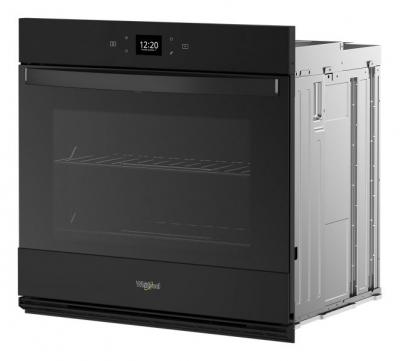 30" Whirlpool 5.0 Cu. Ft. Single Wall Oven with Air Fry When Connected - WOES5030LB