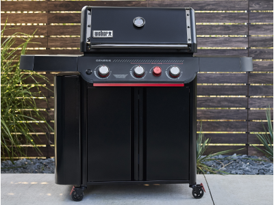 Weber Genesis E-330WR Gas Grill Stealth Edition (Liquid Propane) - 1501465