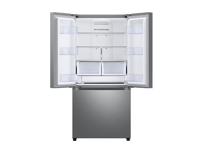 33" Samsung 3-Door French Door Refrigerator with Dual Auto Ice Maker - RF25C5151SR/AA